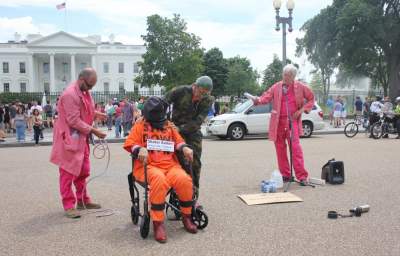 As Guantanamo Hunger Strike Enters 107th Day, Diane Wilson Begins 25th Day of Solidarity Fast