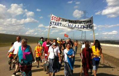 A Healing Walk Through Canada’s Tar Sands Dystopia