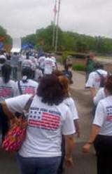 Hundreds of Federal Contractors Strike in Washington, DC