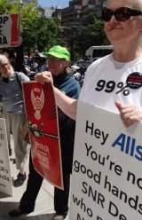 Occupy Knocks on NRA Lobbying Firms’ Doors in Protest