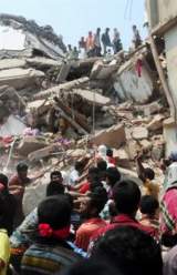 Worker Found Alive in Collapsed Bangladesh Garment Factory